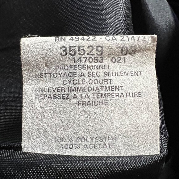 Vintage Jessica McClintock For Gunne Sax Size 3/4 Black A-Line Formal Maxi Skirt - Picture 5 of 15